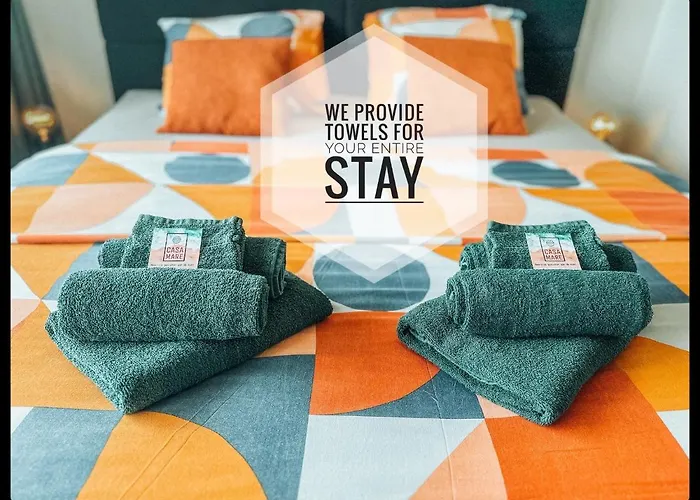 公寓 Casa Mare Hartje Met Gratis Parking