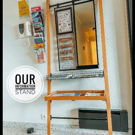 Casa Mare Hartje Met Gratis Parking 아파트 오스텐드