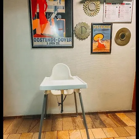 شقة Casa Mare Hartje Met Gratis Parking أوستيند